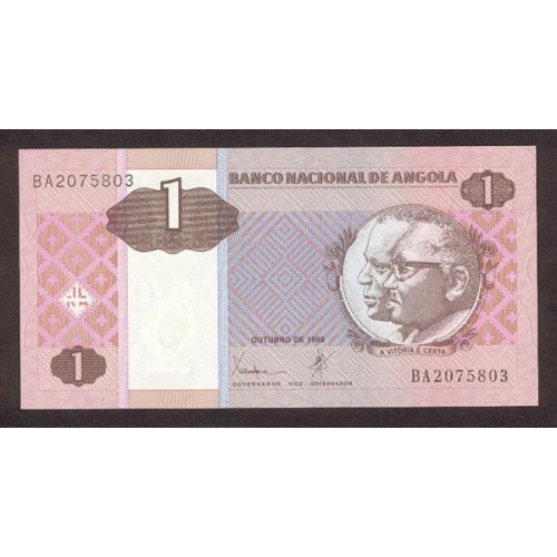 1999- Angola 1 Kwanza banknote P143