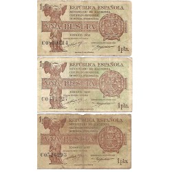 1937 - España GU 419 1 peseta BC