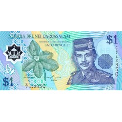 1996 - Brunei PIC 22a 1 Ringgit banknote