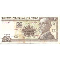 2015 - Cuba P117 10 Pesos banknote F