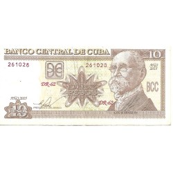 2015 - Cuba P117q billete de 10 Pesos EBC