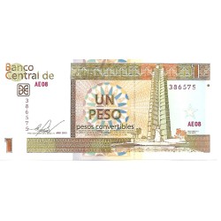 2013 - Cuba P-FX46 billete de 1 Peso S/C