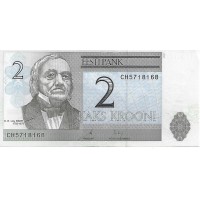 2007 - Estonia PIC 85b 2 Krooni banknote