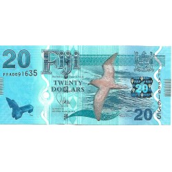 2013 - Fiji Islands P117a  20 Dollars banknote