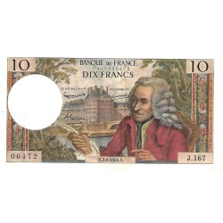 1965 - France PIC 147 10 Francs banknote VF
