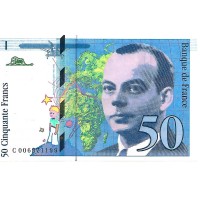 1993 - France PIC 157b 50 Francs banknote UNC