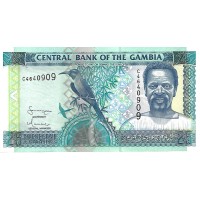 2001/05 -  Gambia PIC 22 25 Dalasis banknote UNC