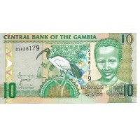 2006 -  Gambia PIC 26 10 Dalasis banknote UNC