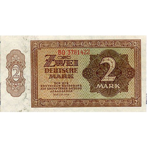1948 - Alemania Democrática 10b 2 Marcos