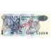 1976 - Ghana PIC S13 1 Cedi banknote UNC