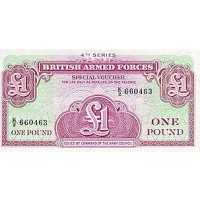 ND - Great Britain PIC M36 1 Pound banknote UNC