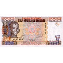 1998 - Guinea PIC 37 billete de 1000 Francos S/C