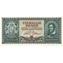 1945 - Hungria PIC 123 billete de 10 millones de Pengo S/C