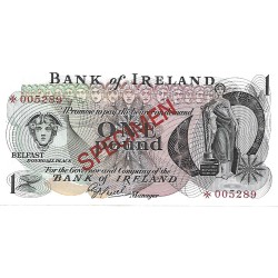 1972/7 - Irland Northen PIC 61bs 1 Pound UNC