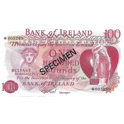 1974/8 - Irland Northen PIC 64bs 100 Pounds UNC