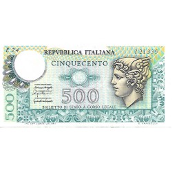 1976 - Italy PIC 95 500 Liras banknote VF