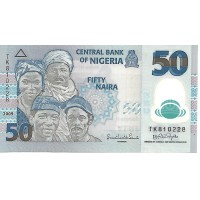 2009 - Nigeria PIC 35d 50 Naira banknote UNC