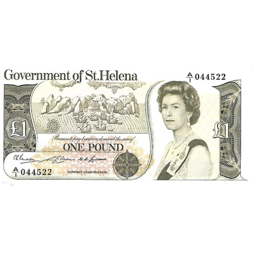 1976 - St. Helena 1 Pound banknote PIC 6 UNC