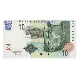 2005 - Sur Africa PIC 128a billete de 10 Rand S/C