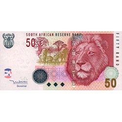 2005 - Sur Africa PIC 130a billete de 50 Rand S/C