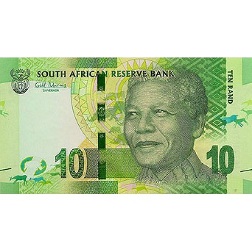 2012 - South Africa 10 Rand banknote PIC 133 UNC