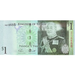 2008 - Tonga P37 billete de 1 Pa´anga