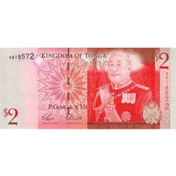 2008 - Tonga P38 billete de 2 Pa´anga
