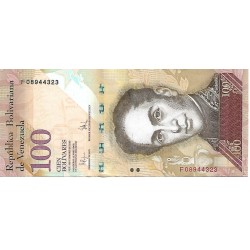 2009 - Venezuela P93c 100 Bolivares banknote UNC