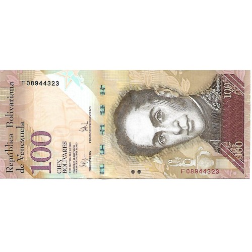 2009 - Venezuela P93c 100 Bolivares banknote UNC