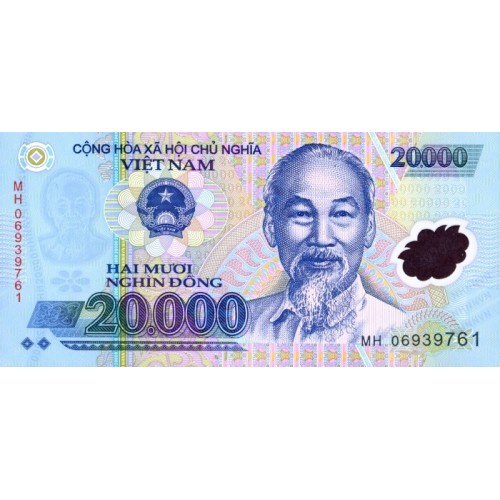 2006 -   Viet Nam   Pic 120a  20000 Dong banknote